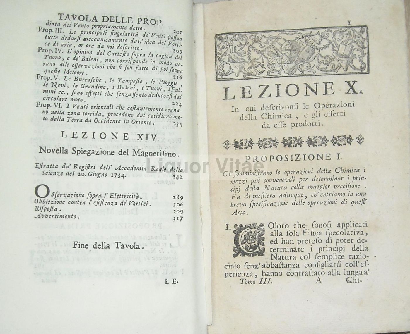 Lezioni Di Fisica   Giuseppe Privato De Molieres   Venezia 1743