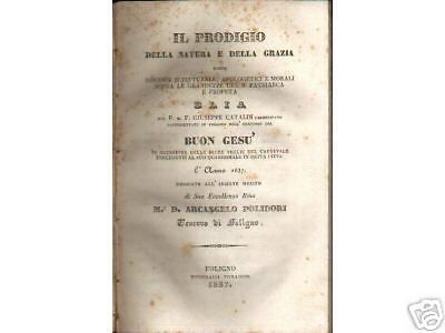 Il Prodigio Della Natura E Della Grazia, Giuseppe Cataldi, 1887, Foligno