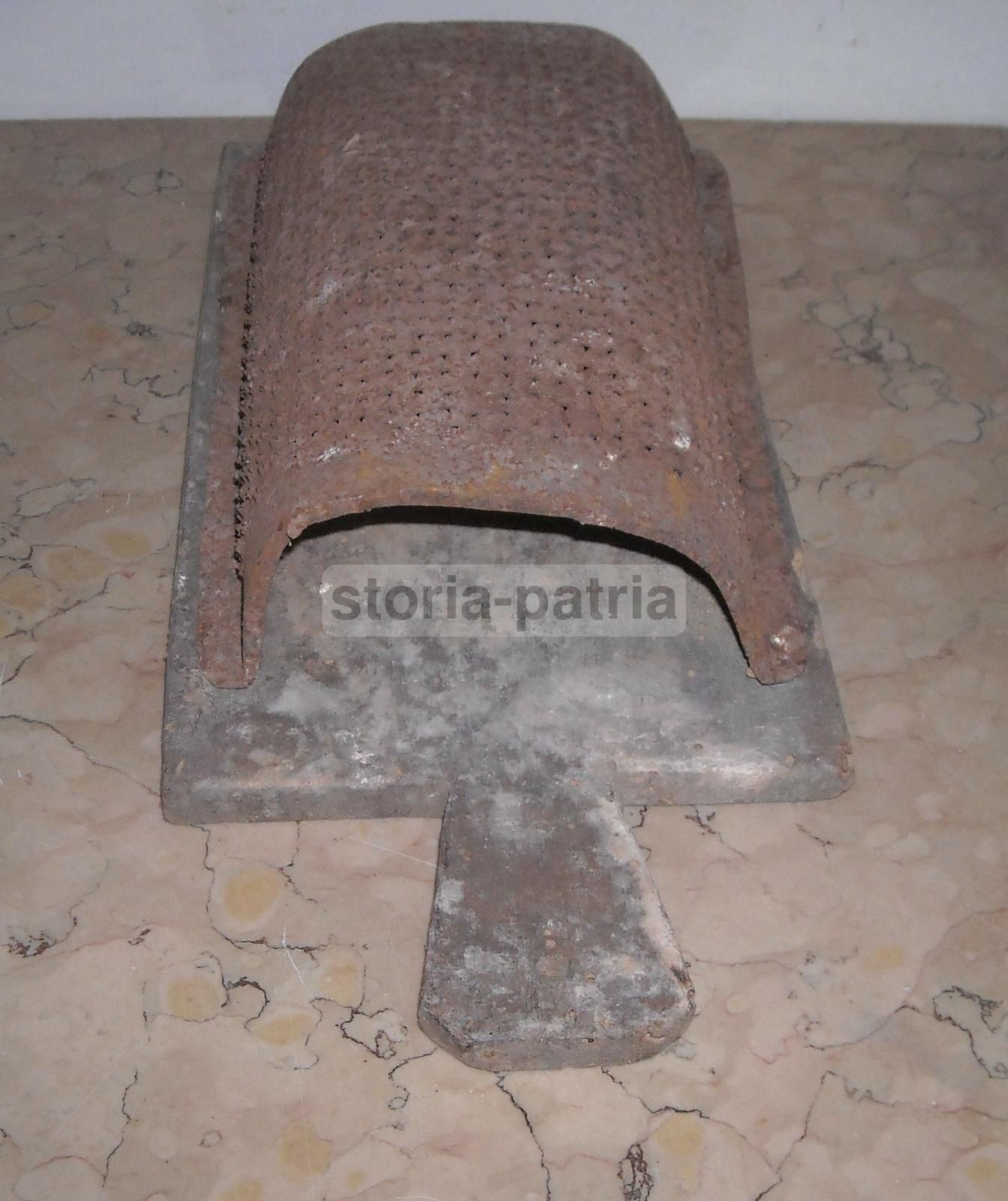 Antico Attrezzo Agricolo In Ferro E Legno, XIX Secolo, Artigianato Popolare