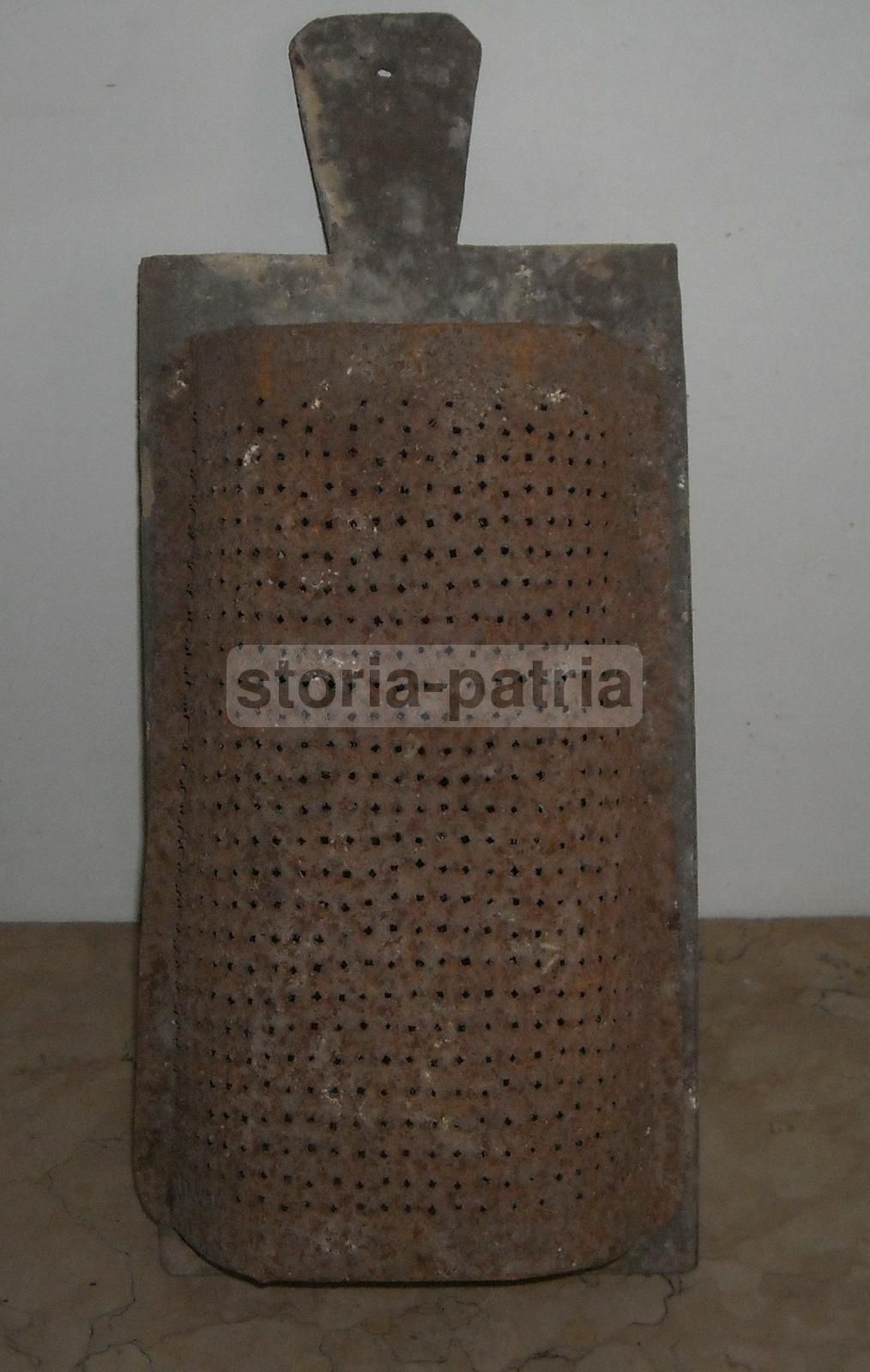 Antico Attrezzo Agricolo In Ferro E Legno, XIX Secolo, Artigianato Popolare