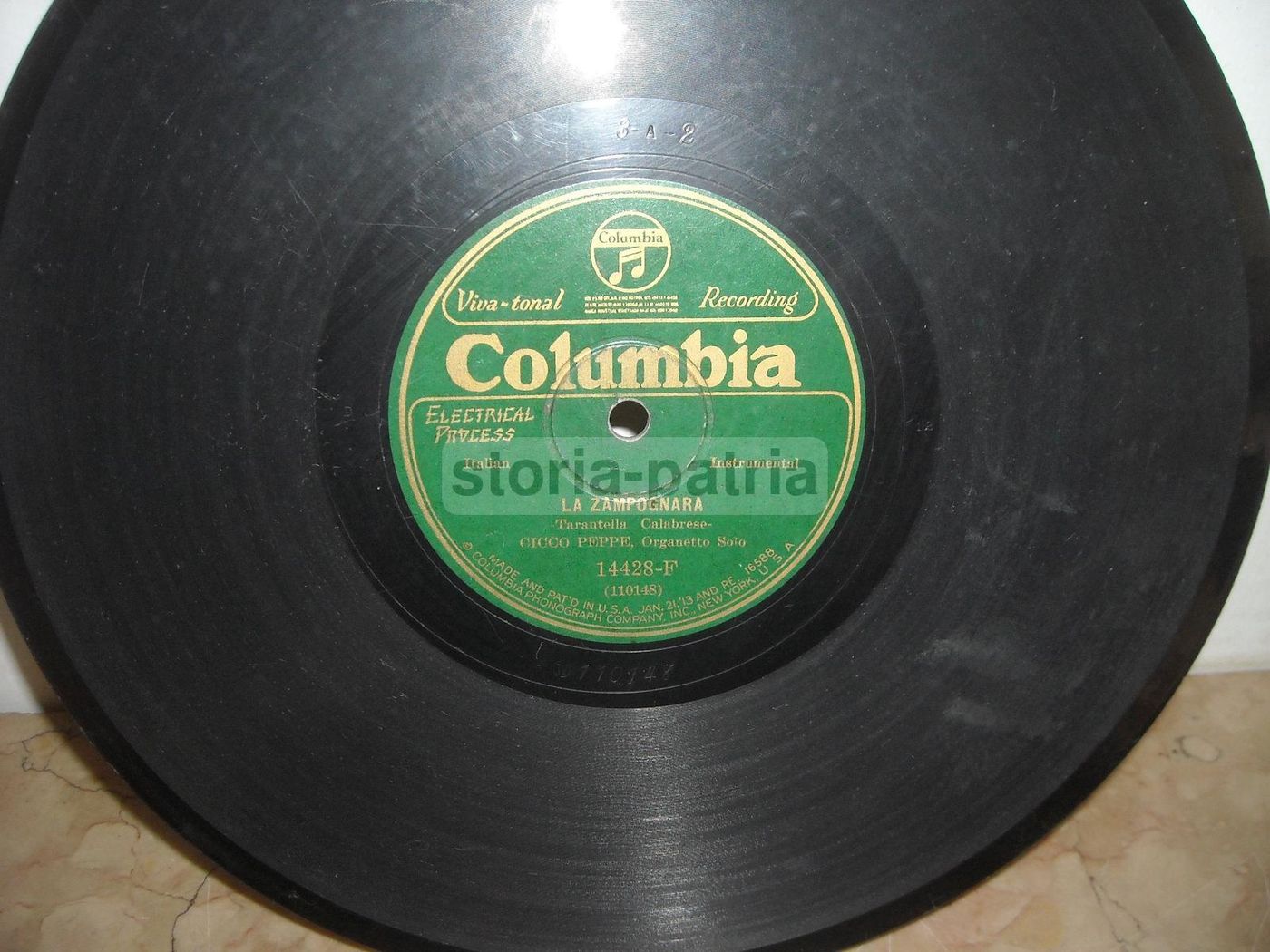 Disco Columbia: Tarantella Barese, Pizzica Pizzica, Cicco Peppe, Anni '20