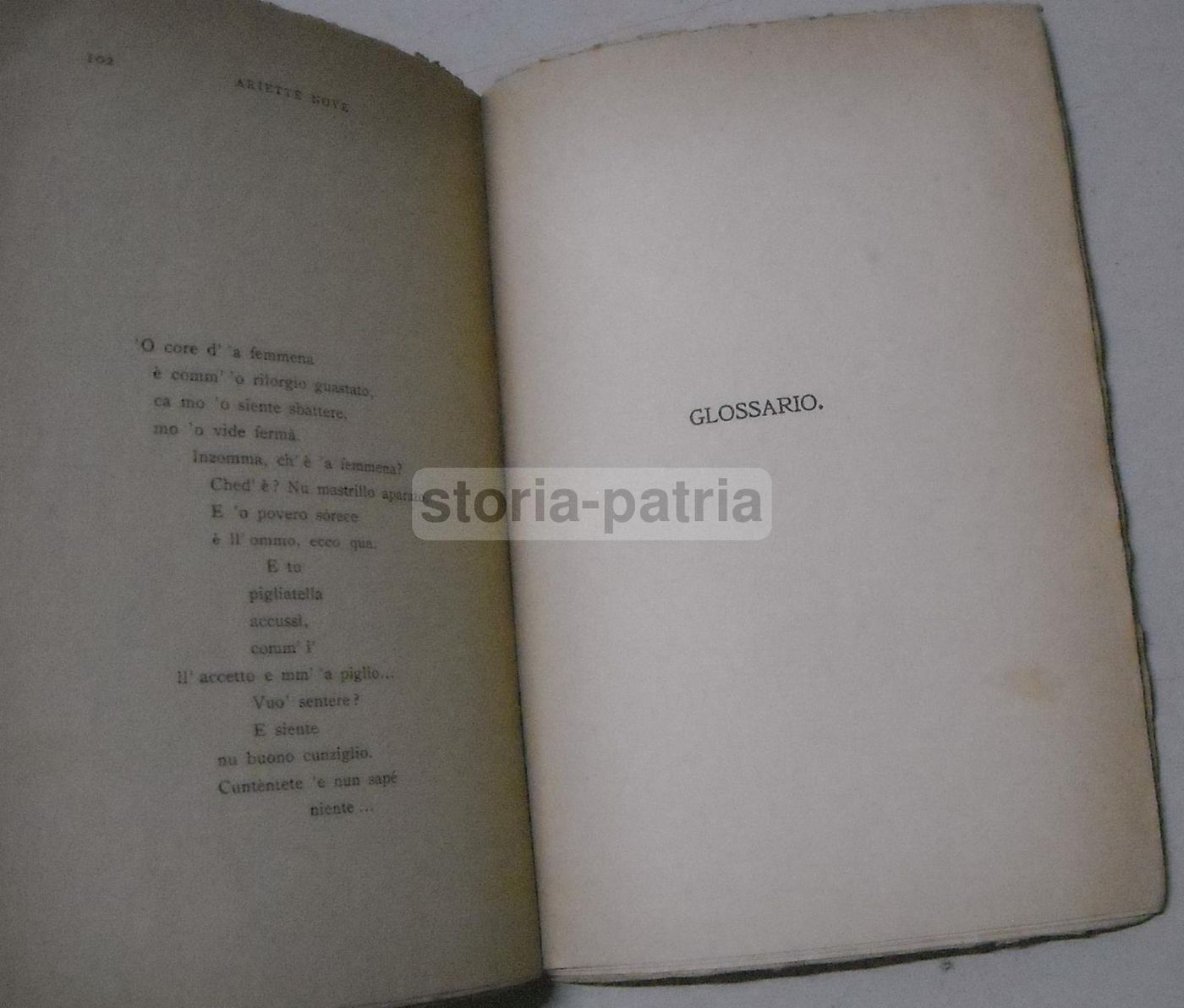 Canzone E Ariette Nove Di Salvatore Di Giacomo 1916 Ricciardi