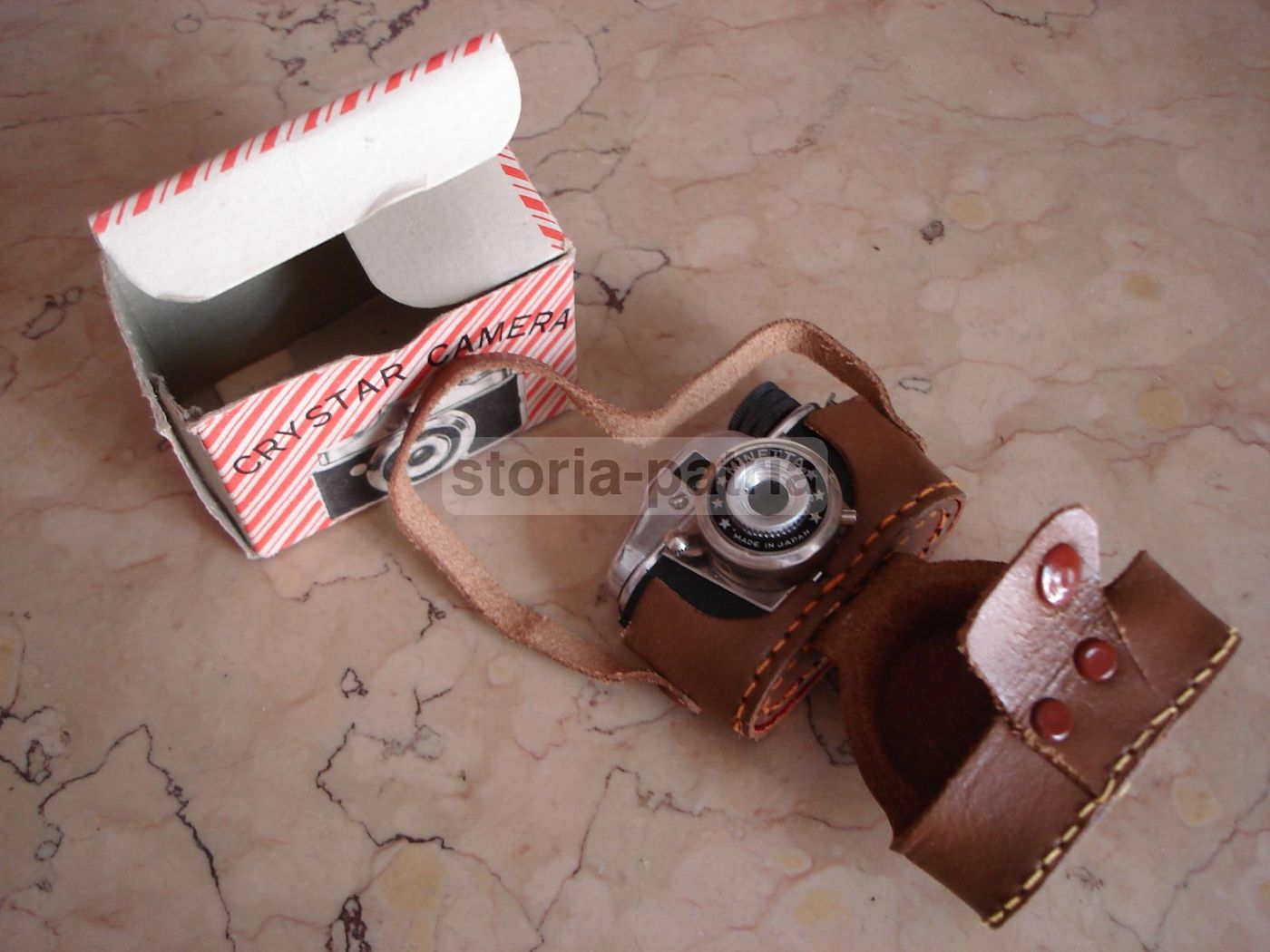 Macchina Fotografica Miniatura Minetta Crystar, Anni 50