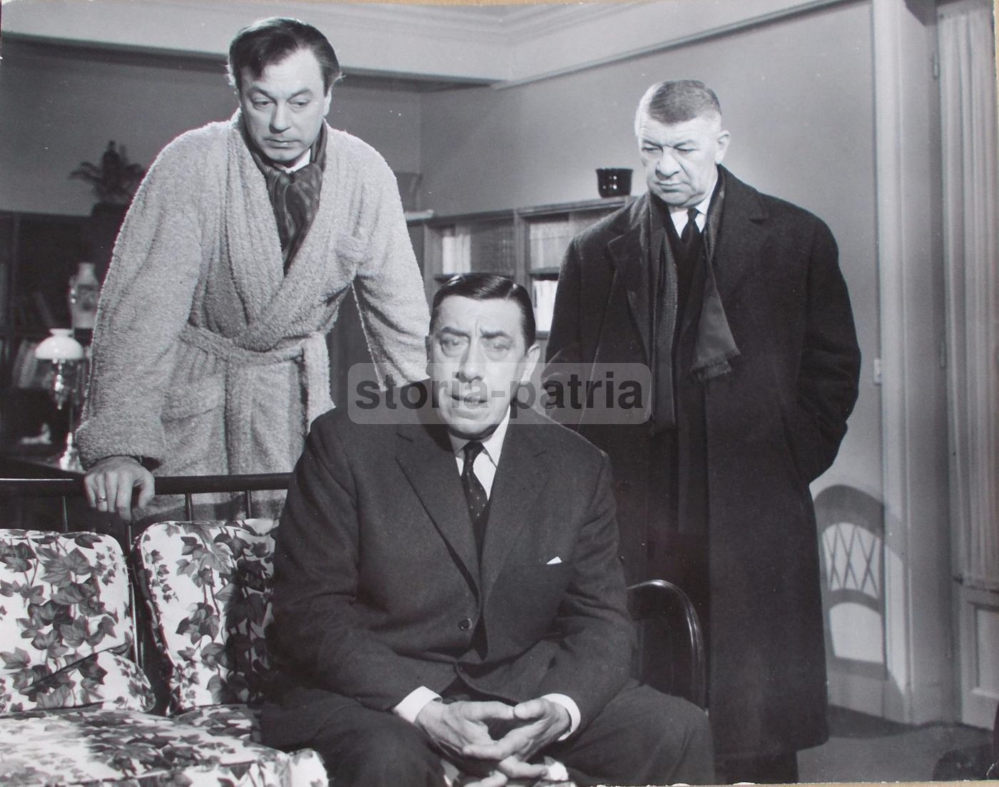 Fotografia d'Epoca Fernandel Cinema Anni '60 Originale 23x29 Cm