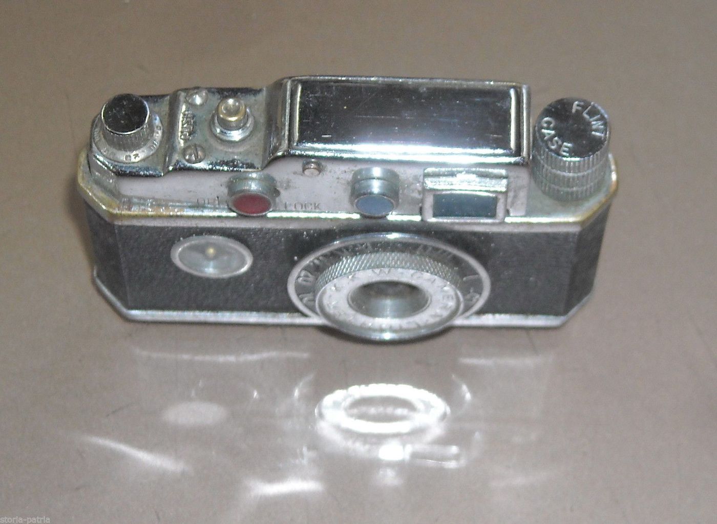 Accendino Macchina Fotografica Con Bussola Made In Occupied Japan