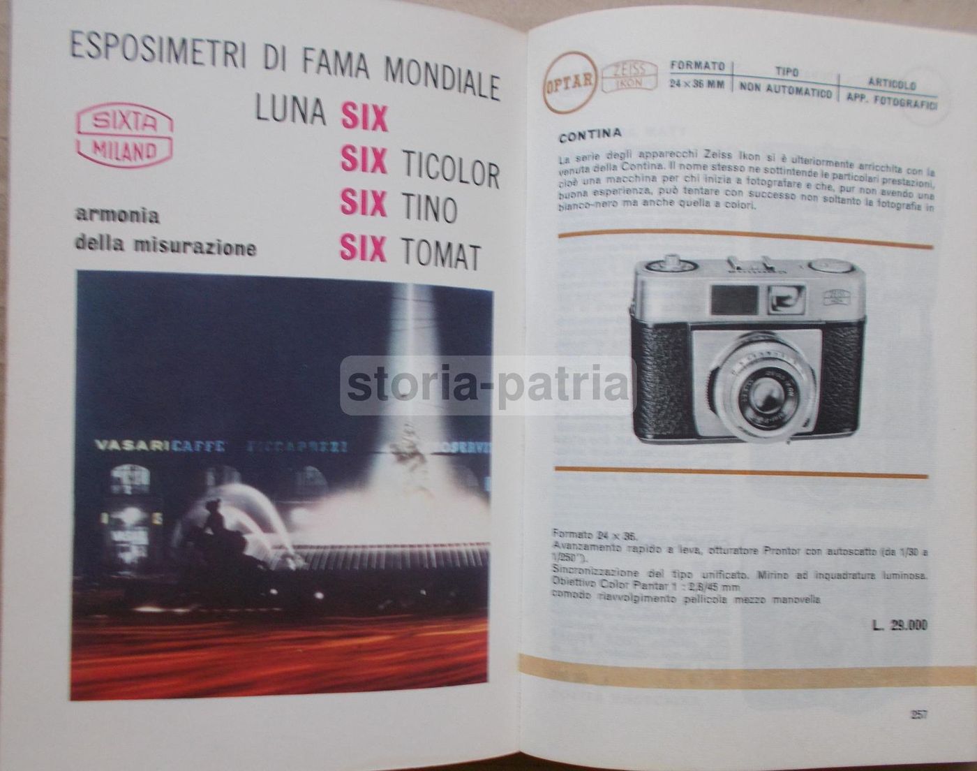 Guida Fotografica Vasari 1963: Catalogo Cine Foto E Guida Della Sardegna