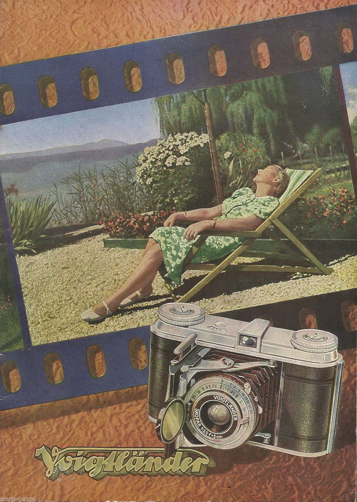 Catalogo Macchine Fotografiche Voigtlander, Anni '30, Milano, Pizzi E Pizio