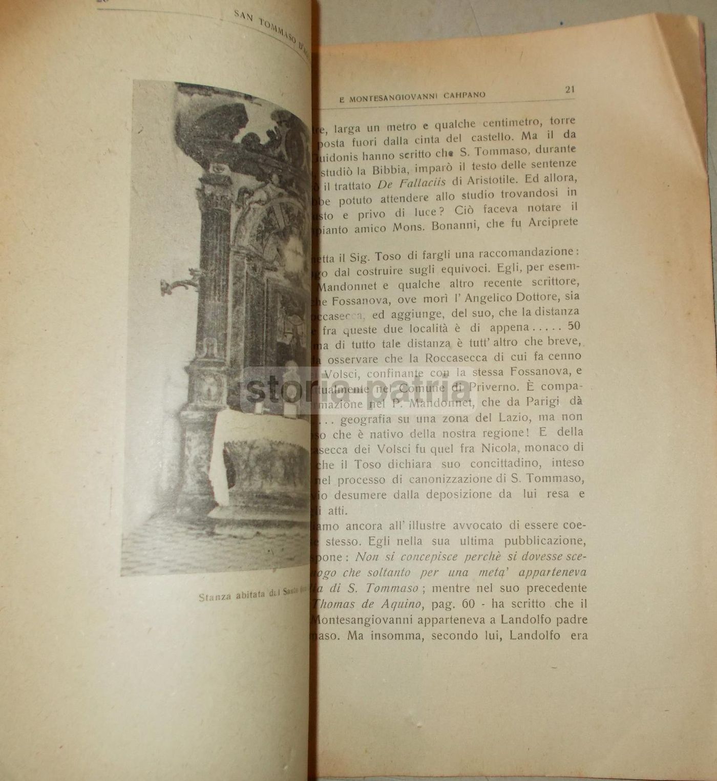 San Tommaso d'Aquino E Montesangiovanni Campano (Tommaso Mancini, 1943)
