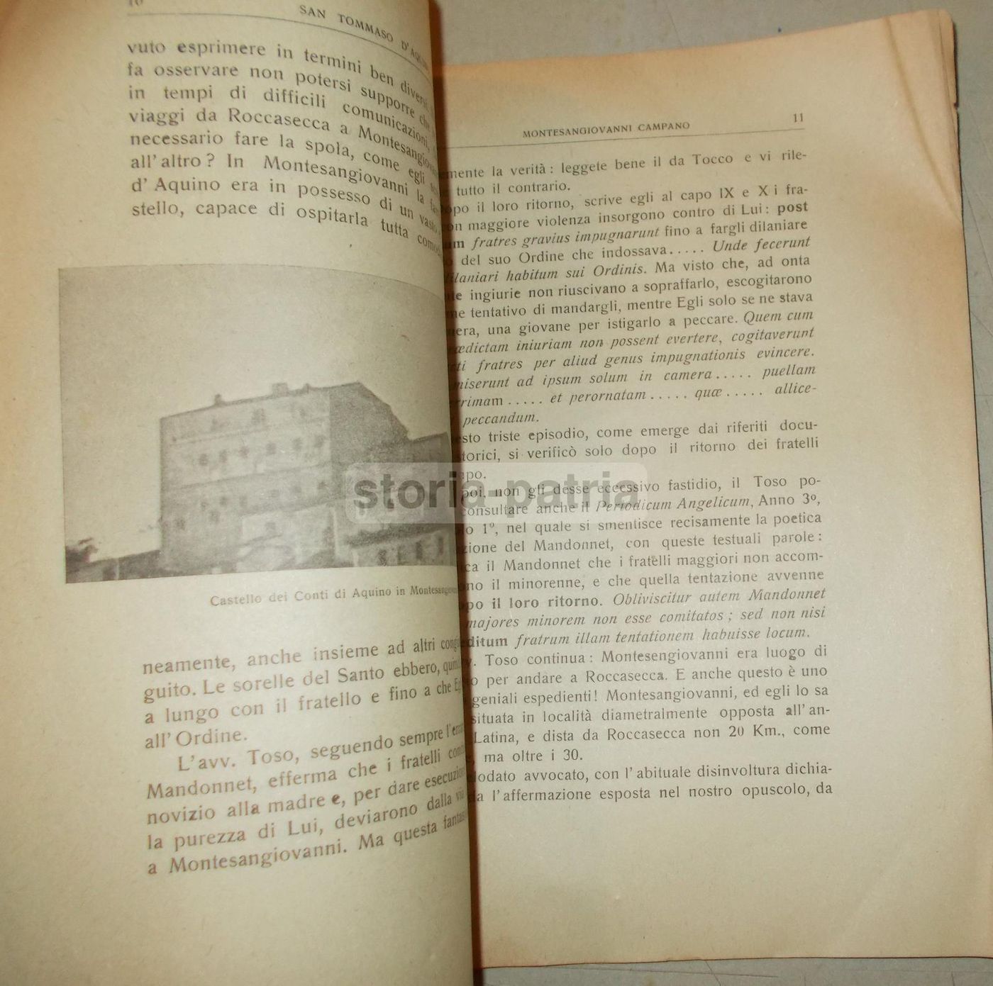 San Tommaso d'Aquino E Montesangiovanni Campano (Tommaso Mancini, 1943)