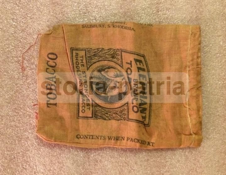 Astuccio In Tela Pubblicitaria Elephant Brand Tobacco