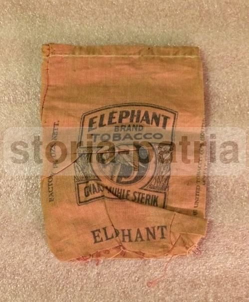Astuccio In Tela Pubblicitaria Elephant Brand Tobacco