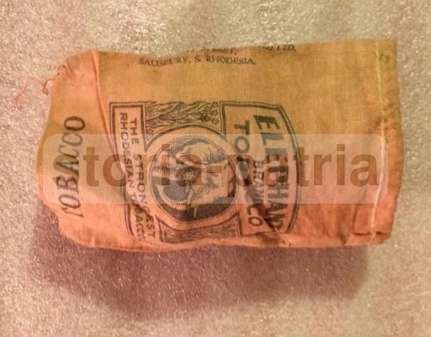Astuccio In Tela Pubblicitaria Elephant Brand Tobacco