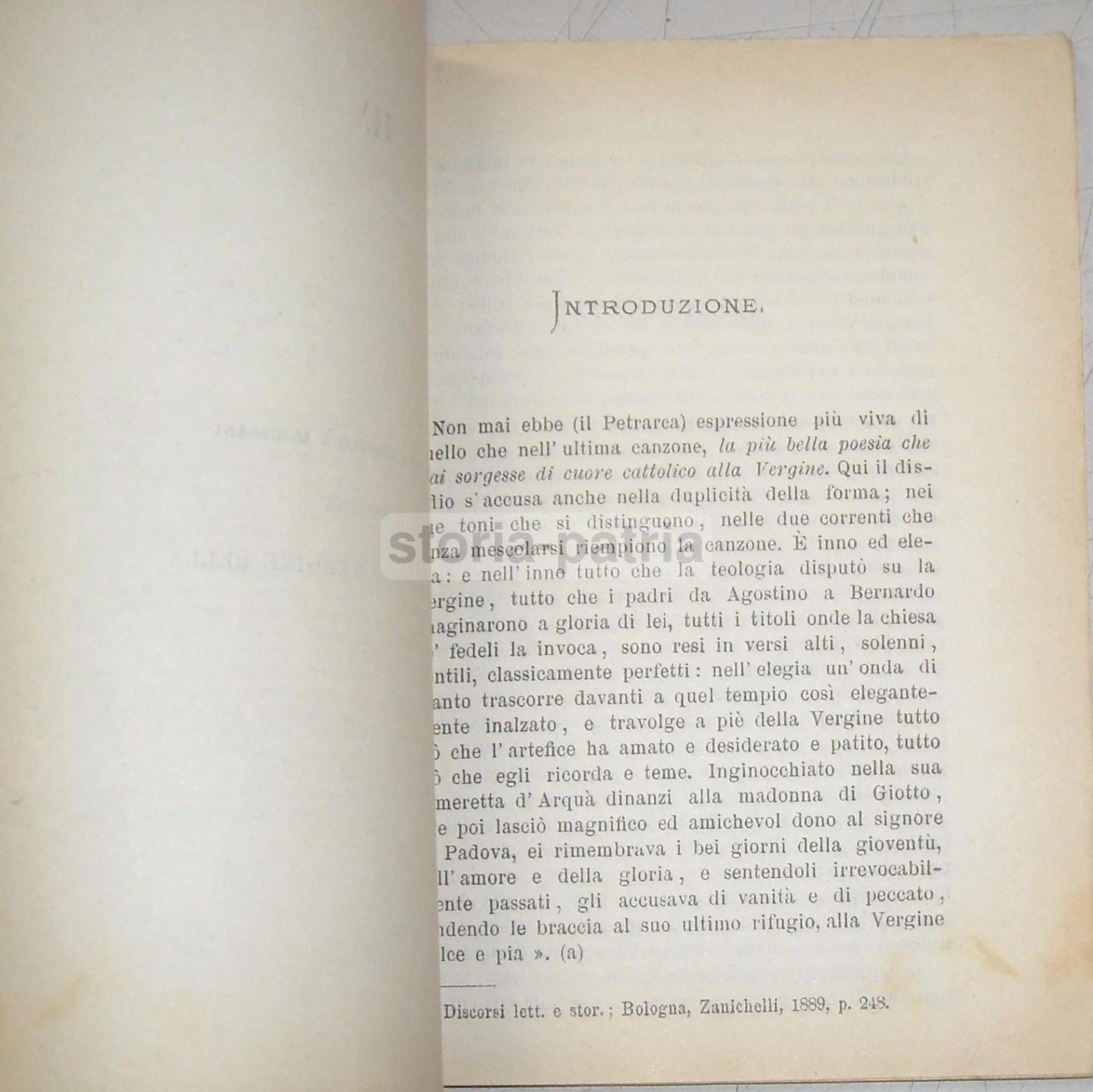 Furnari, Le Canzoni. Petrarca, Reggio Calabria, 1895. Prima Edizione.