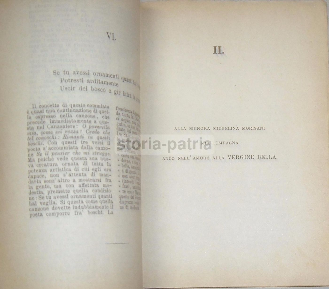 Furnari, Le Canzoni. Petrarca, Reggio Calabria, 1895. Prima Edizione.