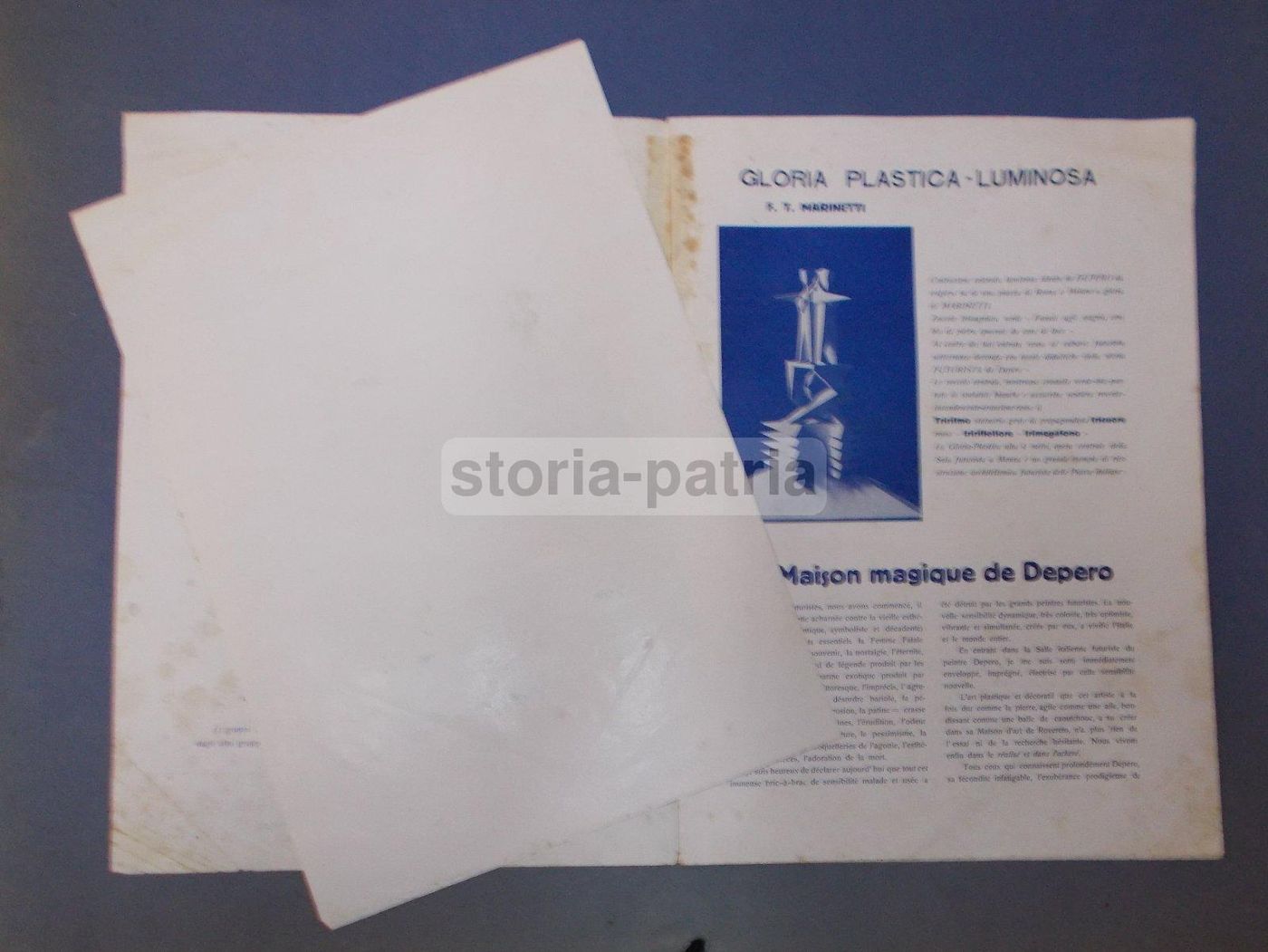 Rovente Futurista 1923, Depero, Marinetti, Esposizione Monza, Balla