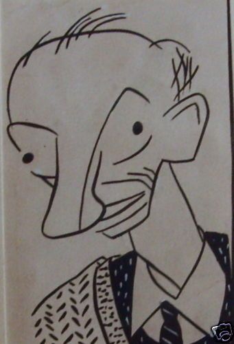 Caricatura Di Carlo Ludovico Bragaglia Di Umberto Onorato (1935 40)