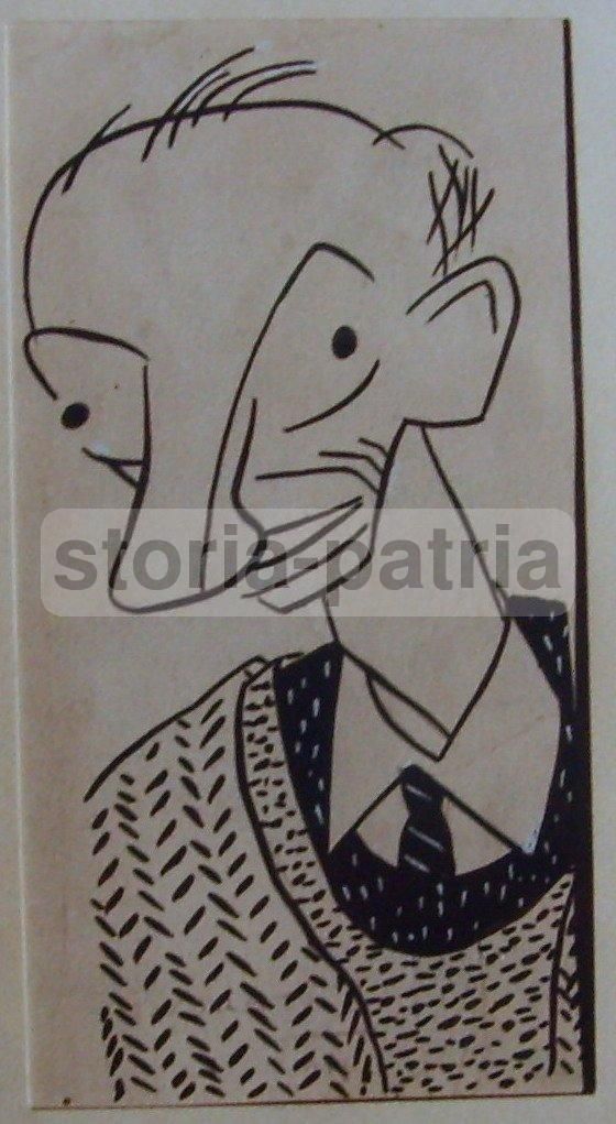 Caricatura Di Carlo Ludovico Bragaglia Di Umberto Onorato (1935 40)
