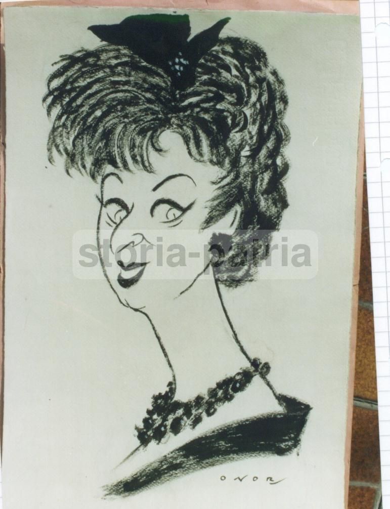 Caricatura Di Carlo Ludovico Bragaglia Di Umberto Onorato (1935 40)