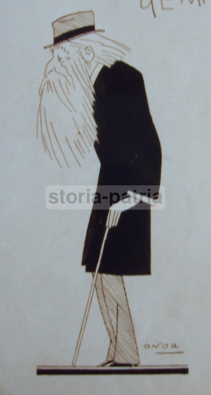 Caricatura Di Carlo Ludovico Bragaglia Di Umberto Onorato (1935 40)