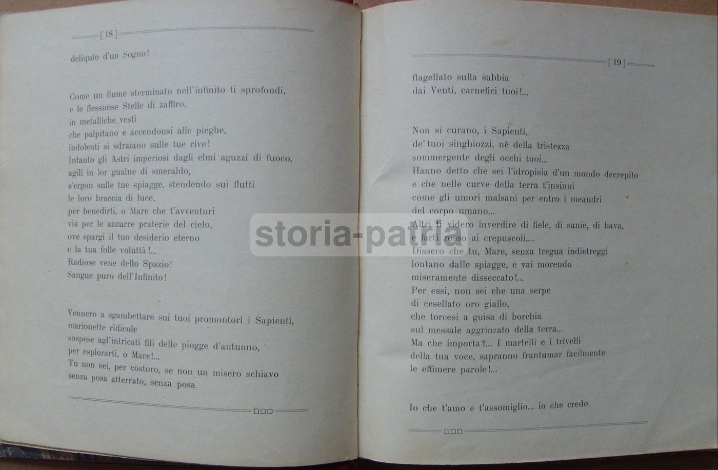 Marinetti, Distruzione (1911): Poema Futurista, Prima Edizione Rara