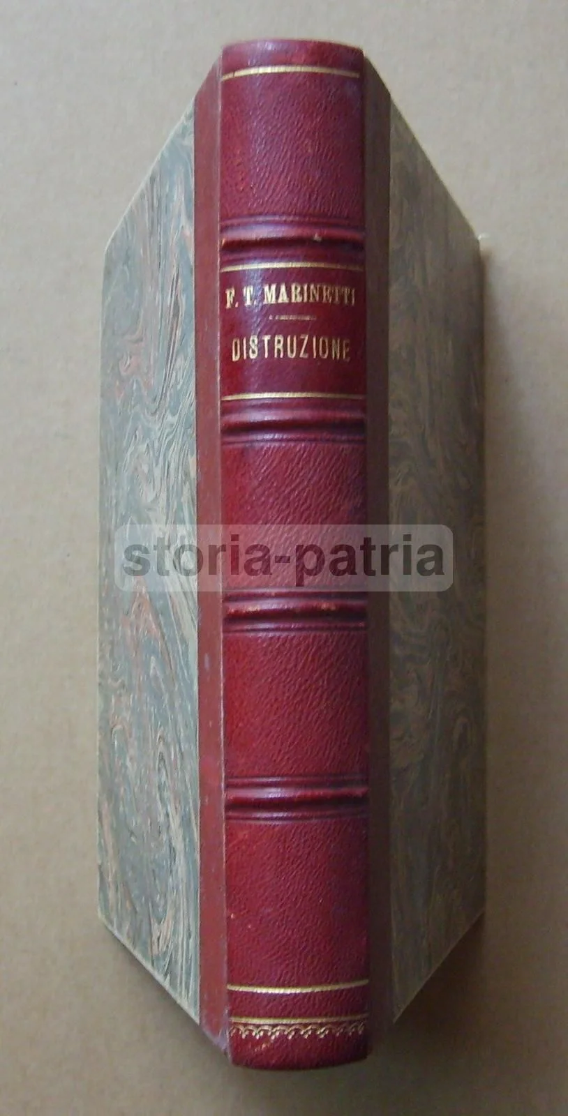 Marinetti, Distruzione (1911): Poema Futurista, Prima Edizione Rara