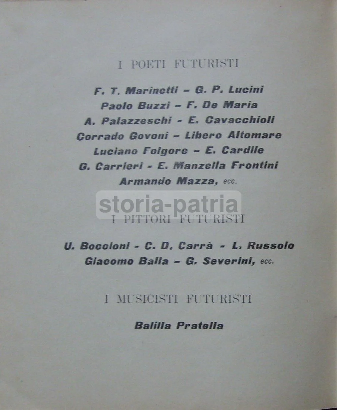 Marinetti, Distruzione (1911): Poema Futurista, Prima Edizione Rara