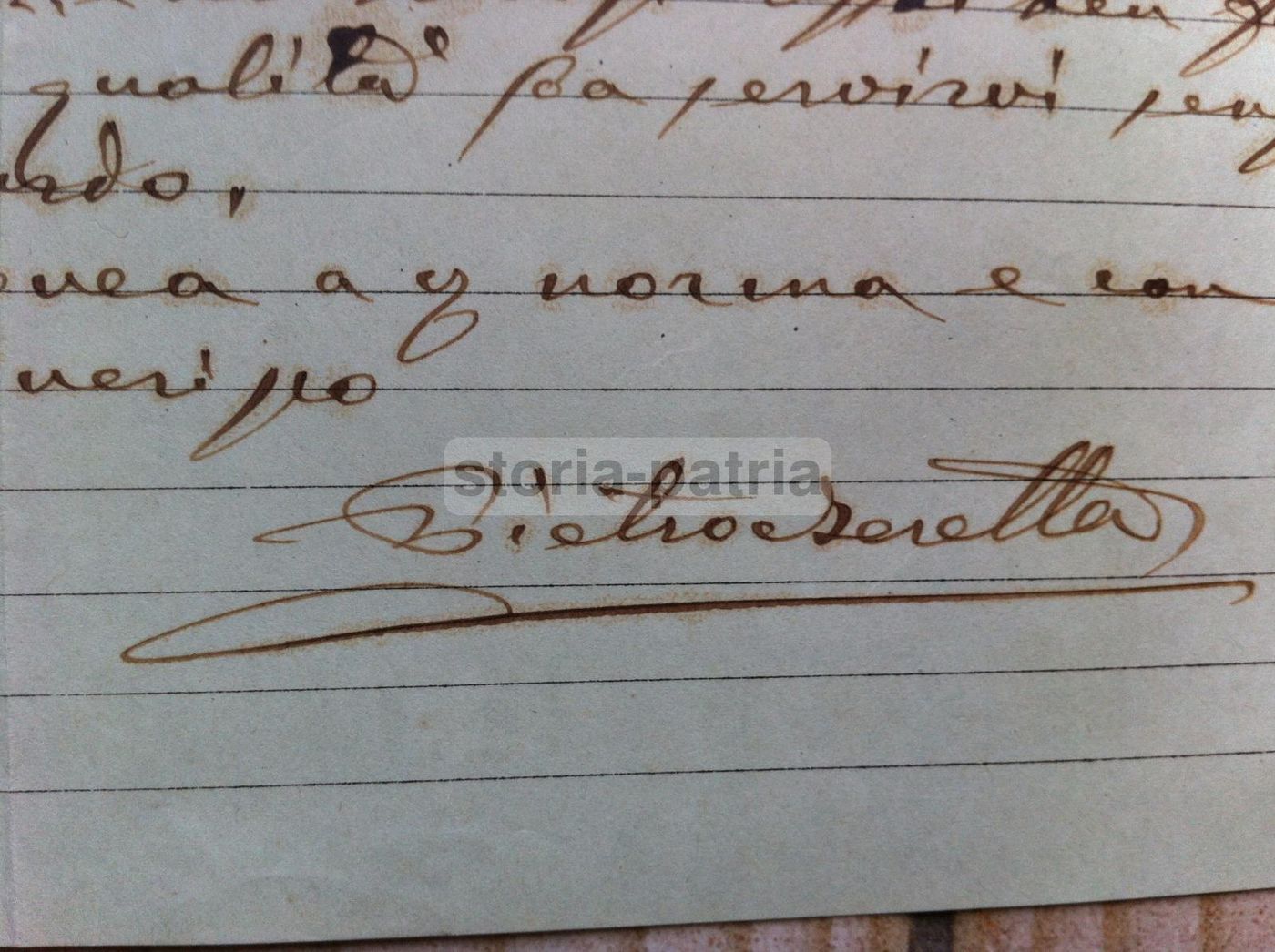 Carta Intestata Pietro Beretta 1882 Gardone Val Trompia Brescia
