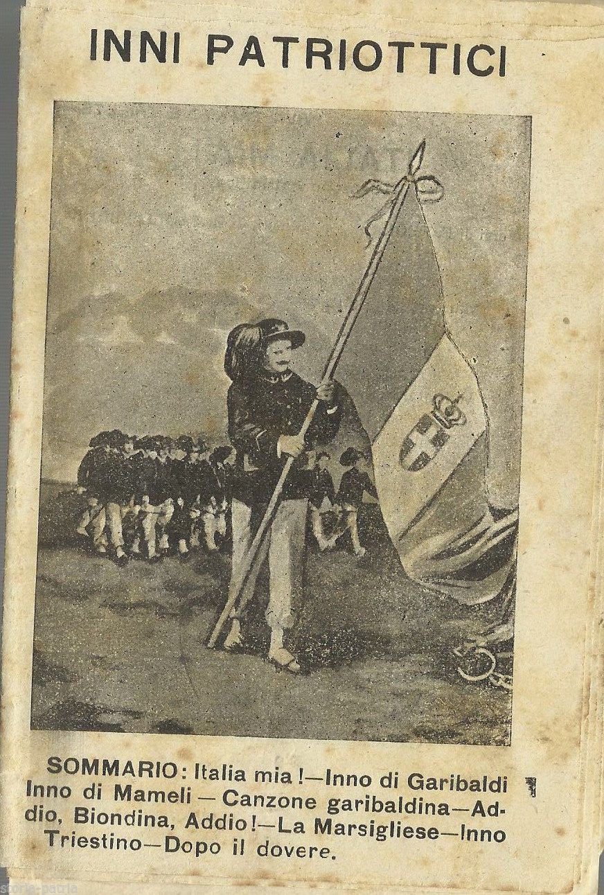 Inni Patriottici Risorgimentali: Garibaldi, Mameli, Marsigliese (1900)