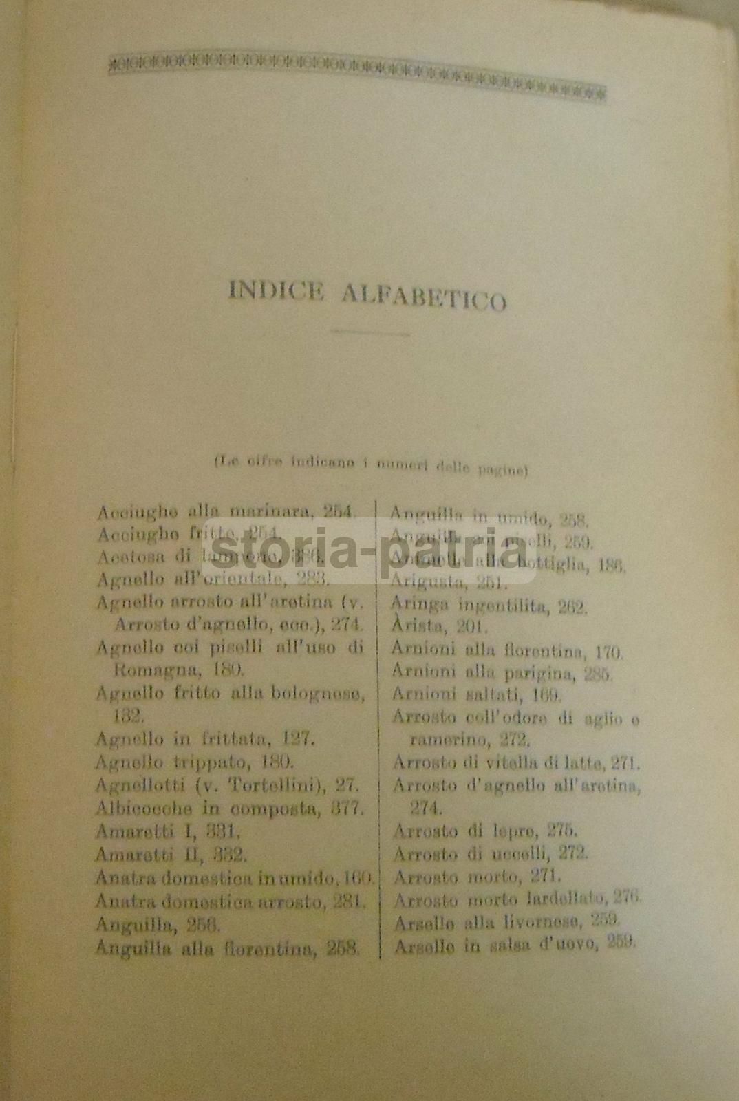 La Scienza In Cucina Artusi 1922 Firenze Salani 599 Ricette