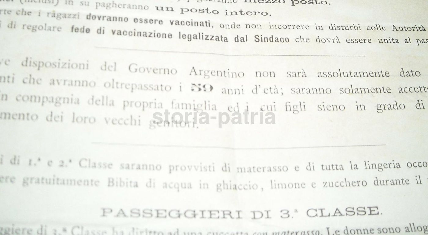Manifesto Navigazione Generale Italiana, 1890, Genova E Napoli Per Le Americhe