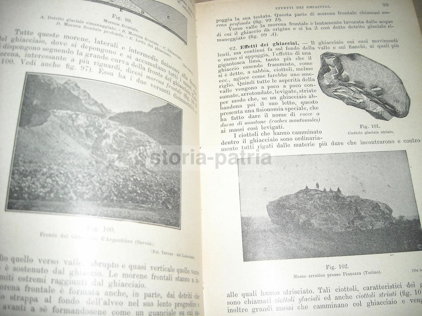 Geografia Fisica E Geologia, S. Squinabol, 1910, Giusti, Livorno