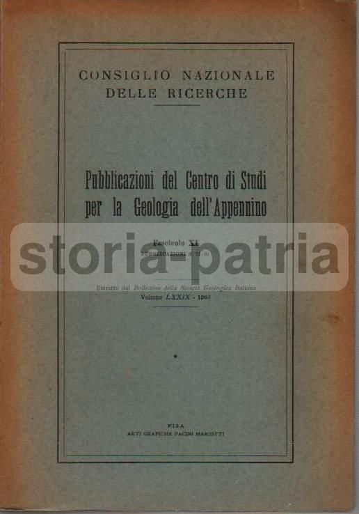 Collezione Bollettino Società Geologica Italiana 1961 1994