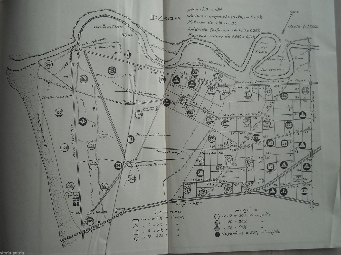 Studi Sul Suolo Nelle Terre Del Basso Volturno (Petrosini, 1949)