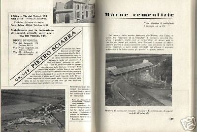 Mostra Autarchica Del Minerale Italiano, Roma 1938   Catalogo Originale