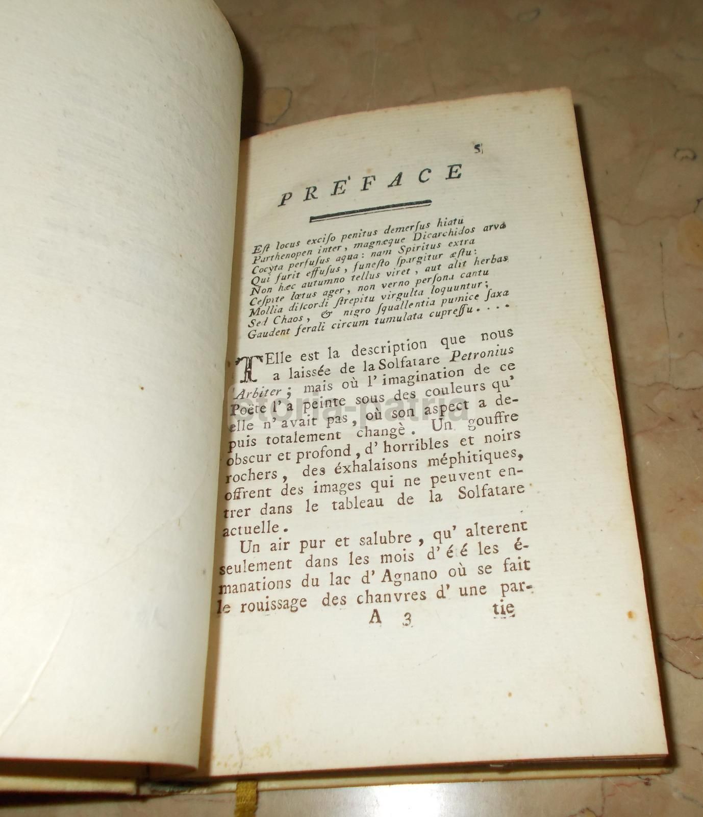 Scipion Breislak, Essais Minéralogiques Sur La Solfatare De Pouzzole, 1792 Napoli
