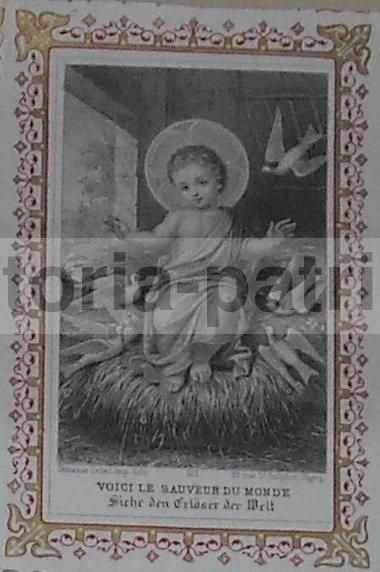 Gesù Bambino Salvatore Del Mondo, Santino Bouasse Lebel, XIX Secolo