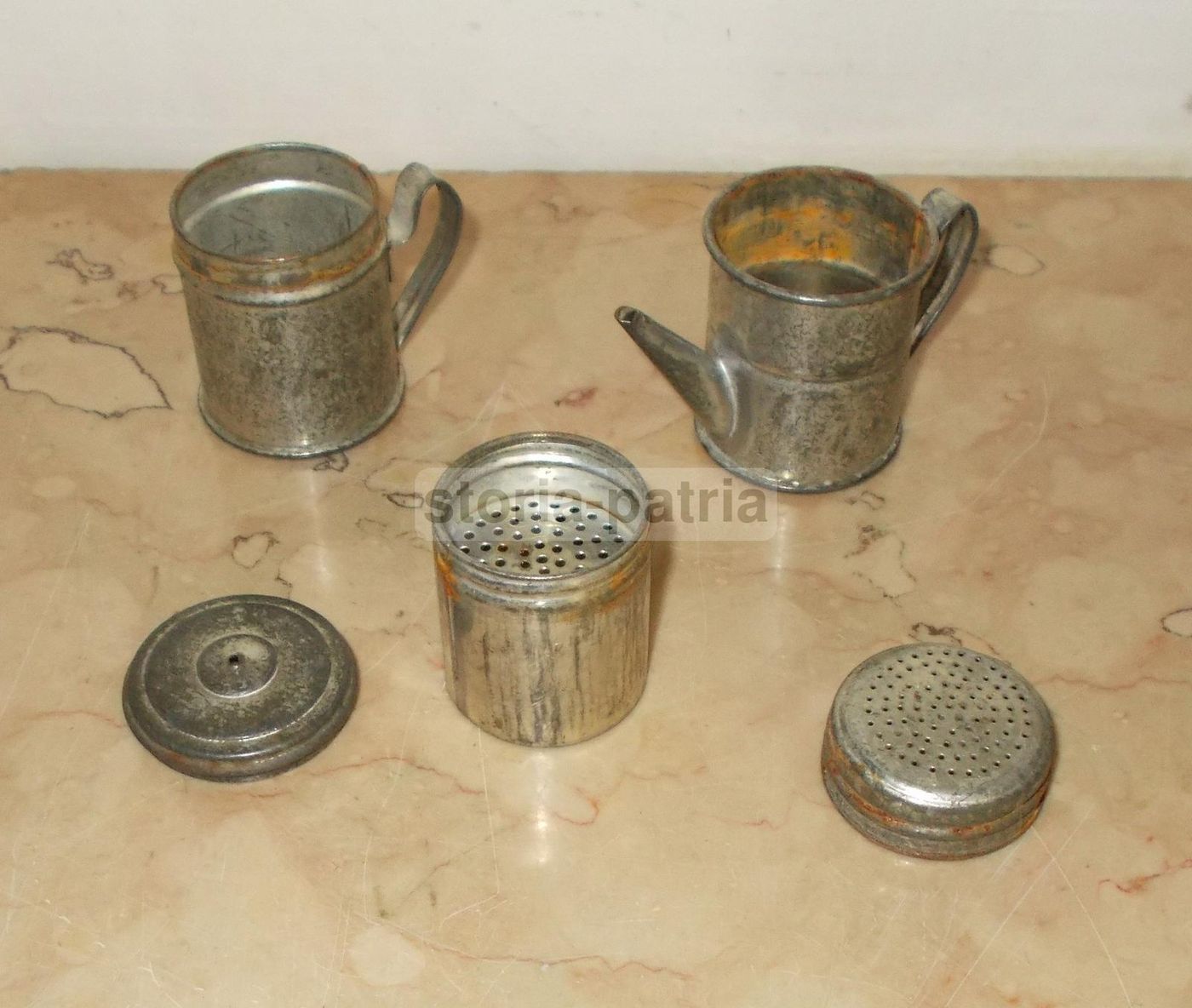Miniatura Caffettiera Napoletana Antica Giocattolo Collezione