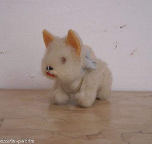 Cagnolino Peluche Snodabile d'Epoca Anni '900