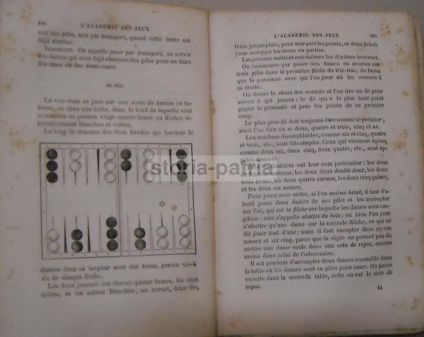 Nouvelle Académie Des Jeux 1883. Manuale Antico Illustrato Sui Giochi