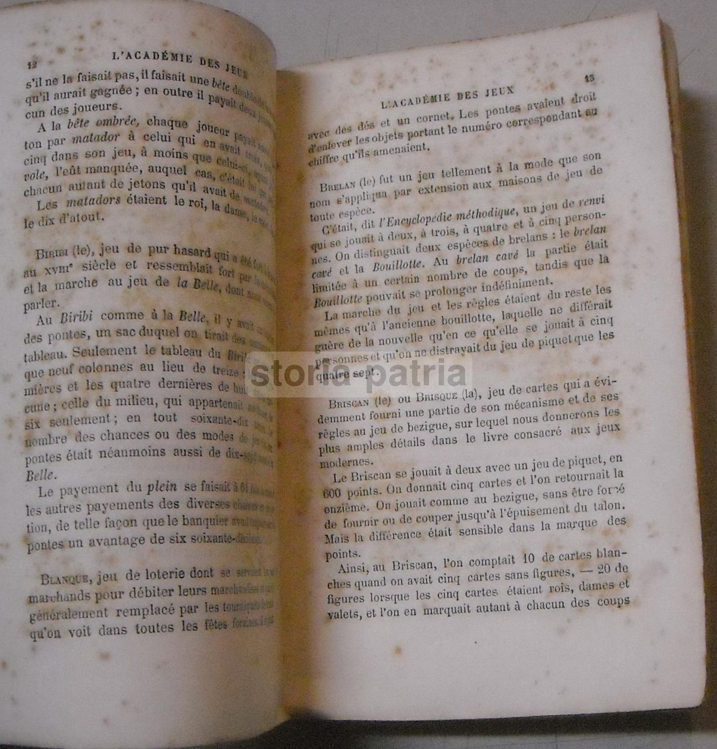 Nouvelle Académie Des Jeux 1883. Manuale Antico Illustrato Sui Giochi