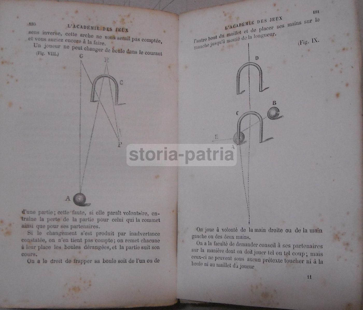 Nouvelle Académie Des Jeux 1883. Manuale Antico Illustrato Sui Giochi