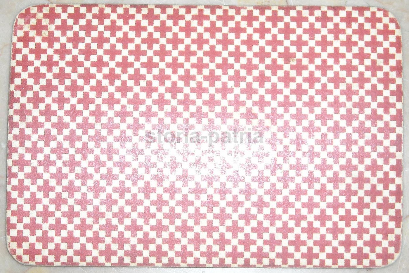 Carta Da Gioco Antica Bovino Murari Bari Fine '800 Inizio '900