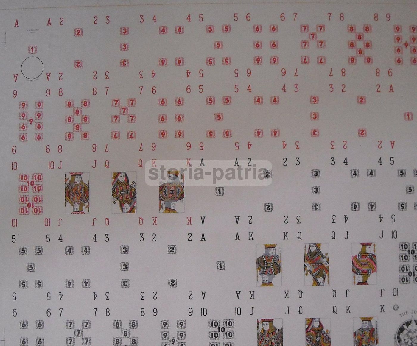 Stampa Carte Da Gioco Pignalosa Napoli Jolly Joker, Epoca '900