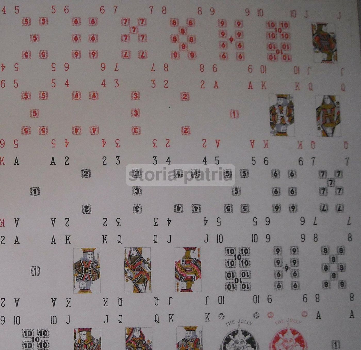 Stampa Carte Da Gioco Pignalosa Napoli Jolly Joker, Epoca '900