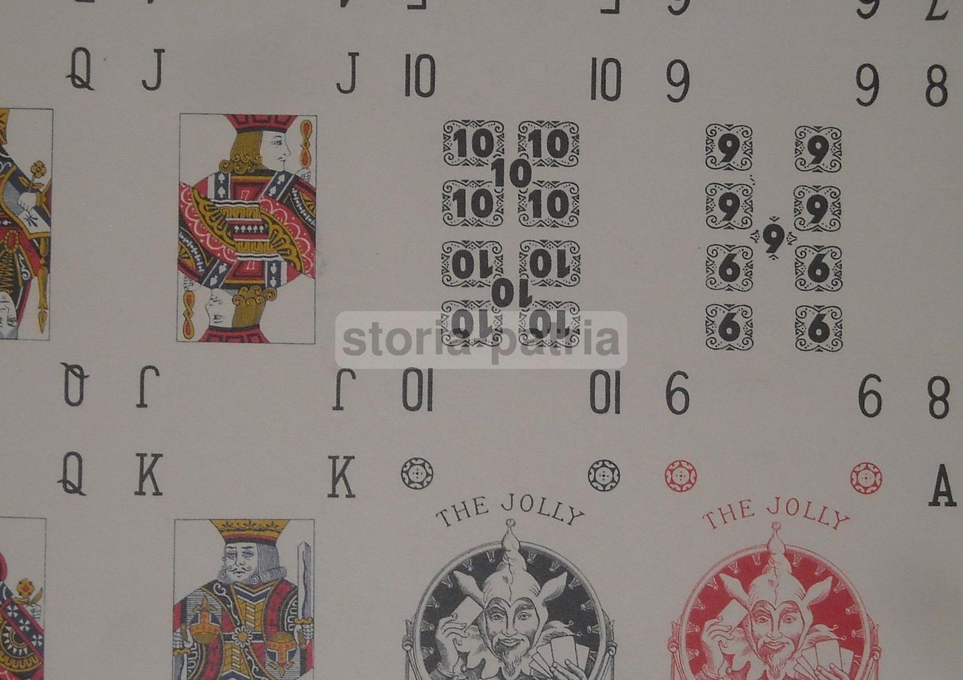 Stampa Carte Da Gioco Pignalosa Napoli Jolly Joker, Epoca '900