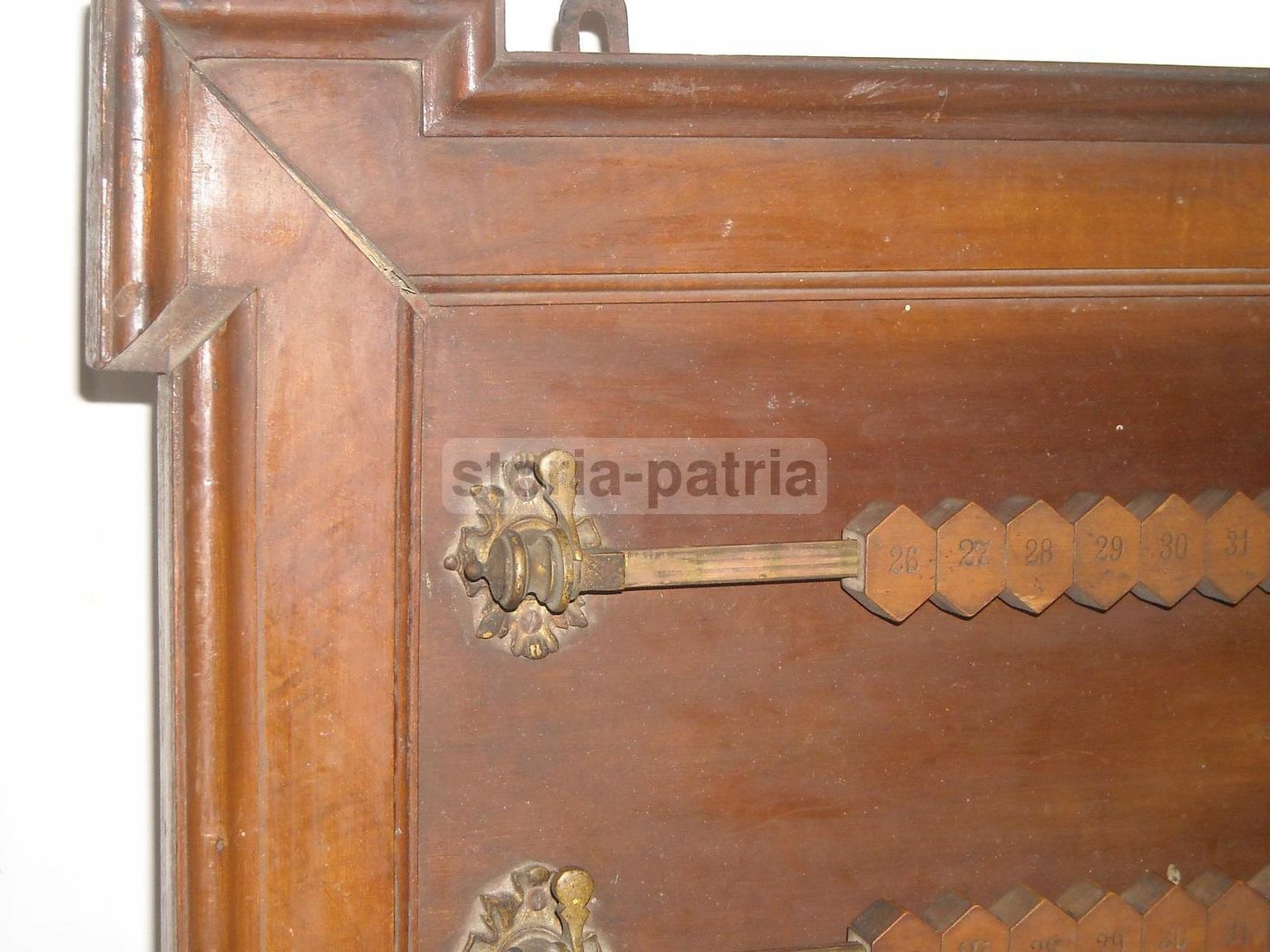 Segnapunti Antico Biliardo Deagostini Torino Fine '800 Primi '900
