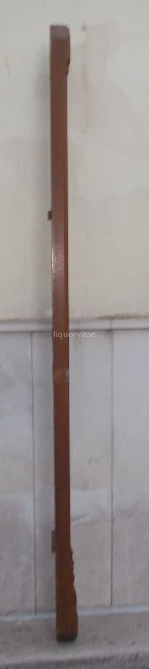 Gioco Da Tavolo Antico In Legno Intarsiato, Epoca '900, 230 Cm
