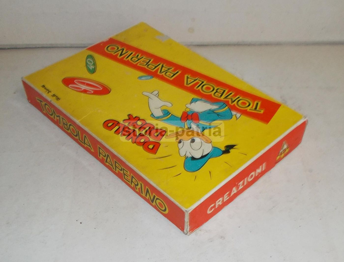 Tombola Paperino Walt Disney Edizioni Cicogna Vintage Anni '50