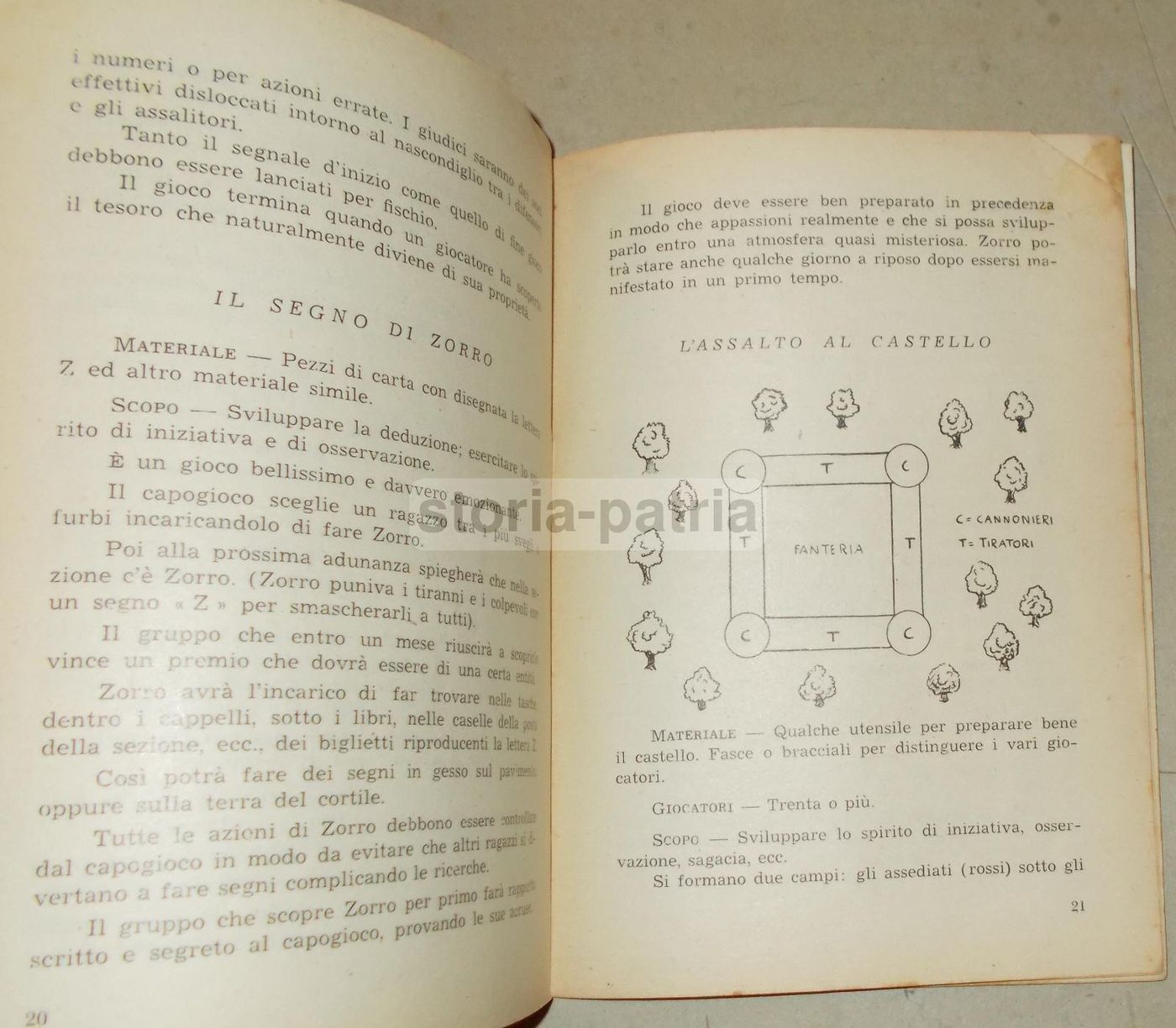 I Grandi Giochi All'Aperto E Nei Boschi AVE 1950 Prima Edizione