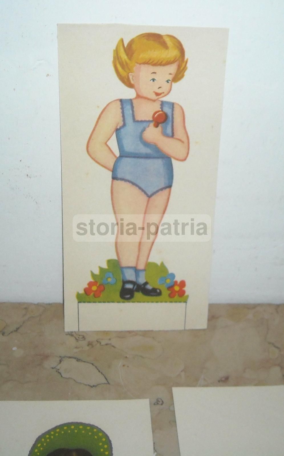 Bambola Da Vestire Con Costumi Popolari Internazionali, Anni '30